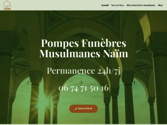 Pompes funèbres musulmanes Naïm