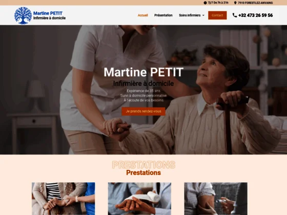 Infirmiere-petitmartine.be