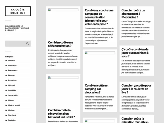 Ca-coute-combien.com