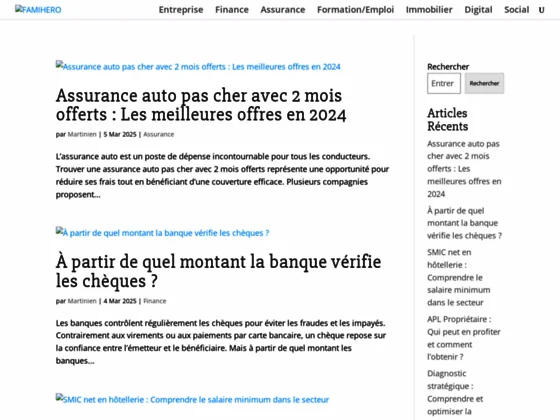 Le blog de l'entrepreneuriat