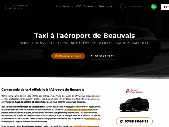 Taxi Beauvais Aéroport