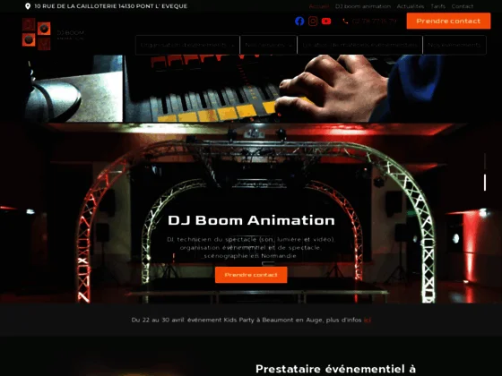onfiez l'organisation de vos événements à DJ Boom Animation près de Caen
