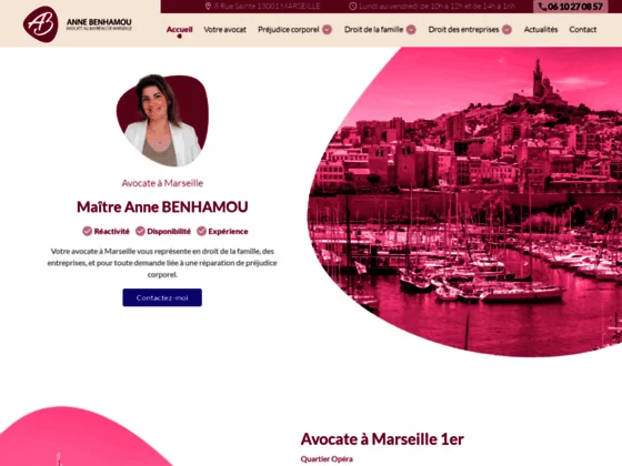 Défense de vos droits en préjudice corporel avec Me Benhamou avocat à Marseille