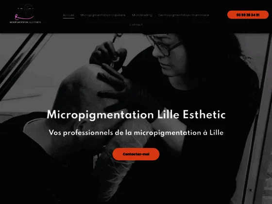 Service de microblading à Lille 