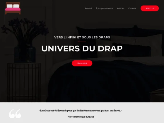 Univers du drap