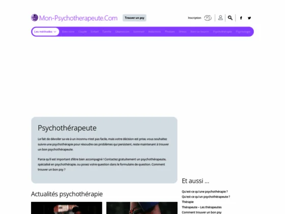 Mon-Psychotherapeute.Com