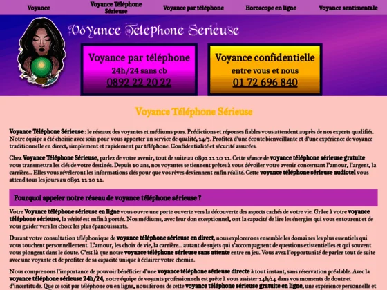 Voyance par téléphone gratuite en ligne
