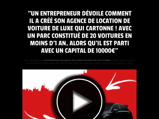 Location de voiture de luxe