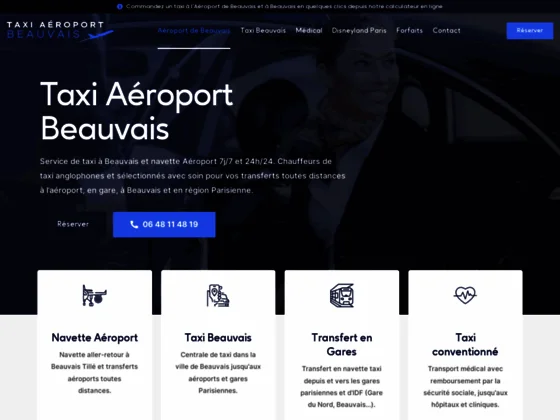 Taxi Beauvais Airport