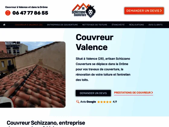 Couvreur Valence Schizzano