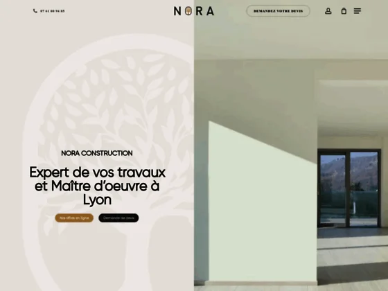 Nora Construction maître d'œuvre