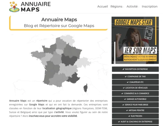 Annuaire Maps