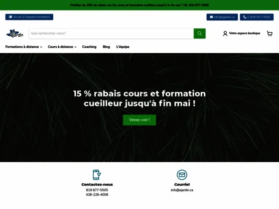 Ecole d'herboristerie en ligne