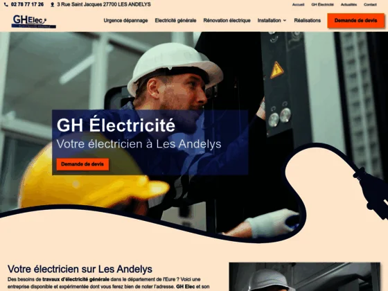 GH Électricité, Électricien sur Les Andelys