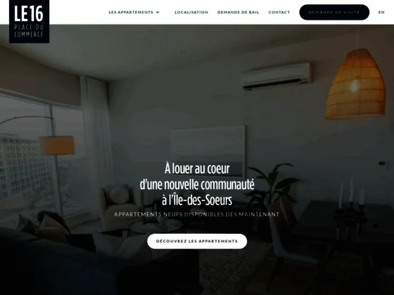 Appartement a louer ile des soeurs