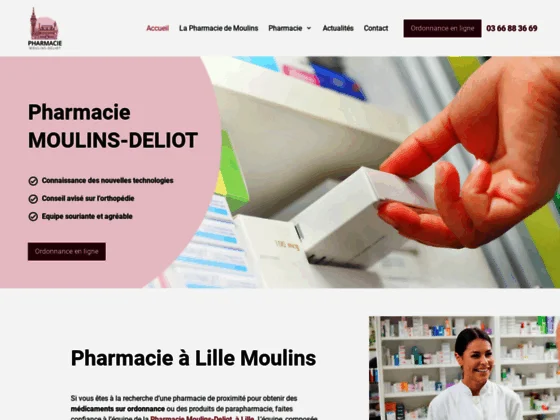 Pharmacie-moulins-deliot.com