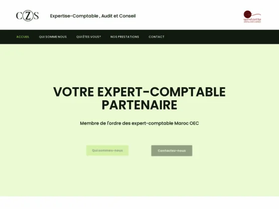 Expert comptable Maroc - CZS