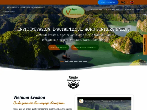 Agence de voyage sur le Vietnam