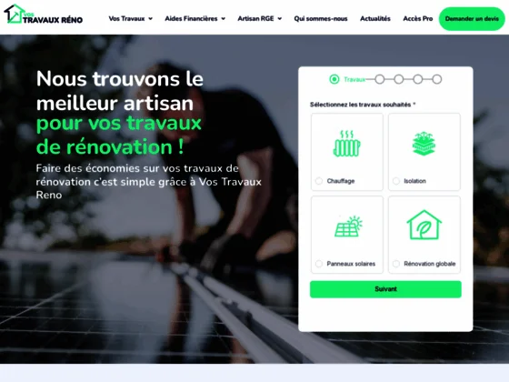 Visitez vos travaux Réno