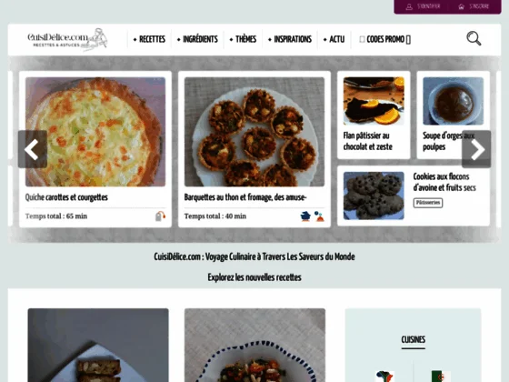 Découvrez les meilleures recette de cuisine