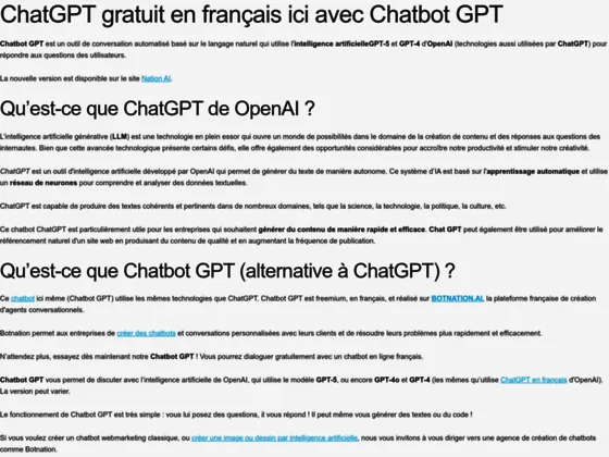 Chatbot GPT