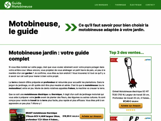 Guide Motobineuse : quelle motobineuse pour votre jardin ?
