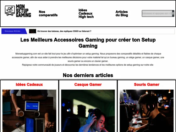Mon Setup Gaming
