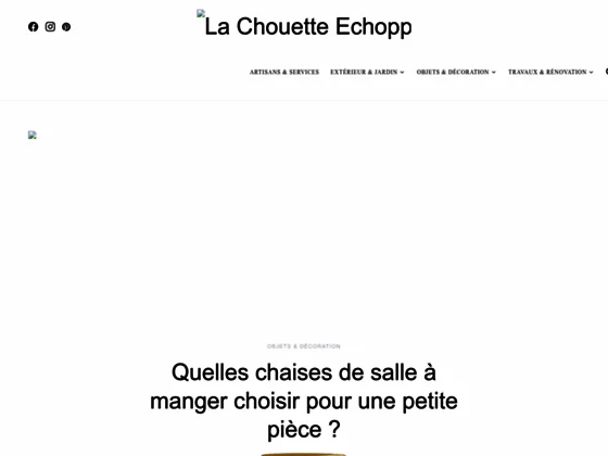 La Chouette Échoppe : Inspirez votre déco
