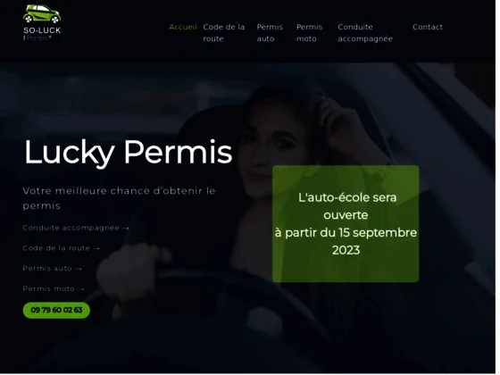 Moto-école à Montereau - Lucky Permis