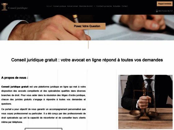 Conseiller Juridique Gratuit
