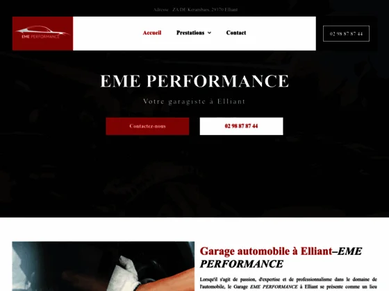 Garage EME PERFORMANCE à Elliant 
