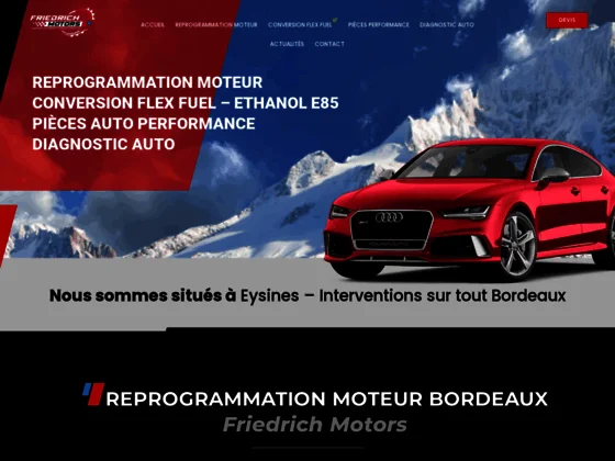 Reprogrammation moteur bordeaux