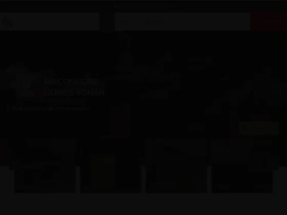 Maçonnerie Gomes Yohan