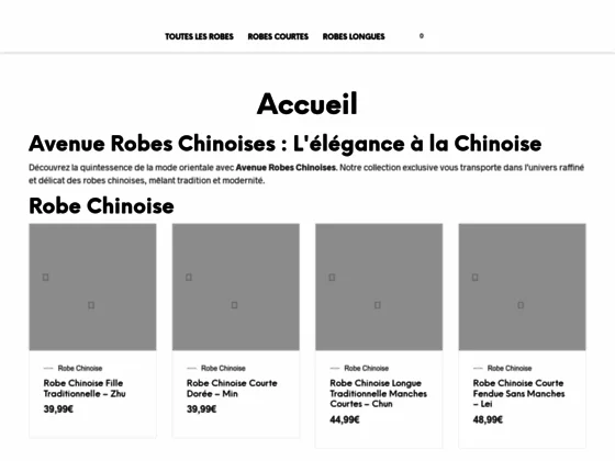 L'Art de la Robe Chinoise avec Avenue Robes Chinoises