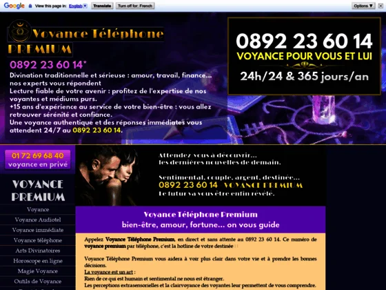Voyance Téléphone Premium