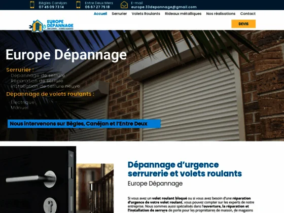 Serrurier rapide Bègles