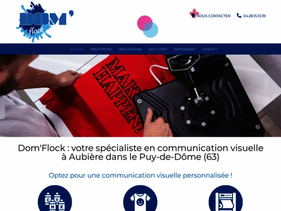 Marquage textile Aubière