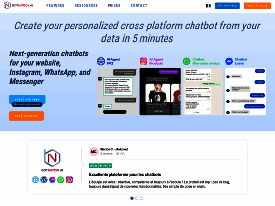 création de chatbot
