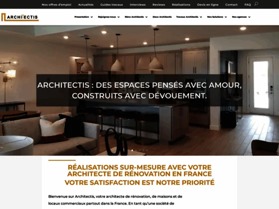 Architectis - entreprise rénovation et décoration