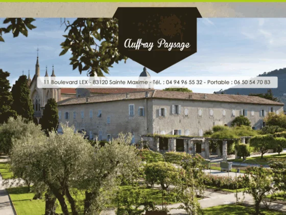 Auffray Paysage : jardinier paysagiste à Sainte-Maxime & Saint-Tropez (83)