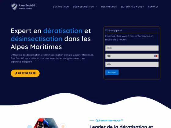 dératisation et désinsectisation 06