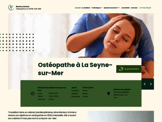 Ostéopathe à La Seyne-sur-Mer