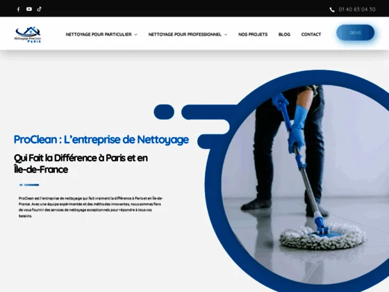 Nettoyage professionnel à Paris | Rendez vos espaces étincelants