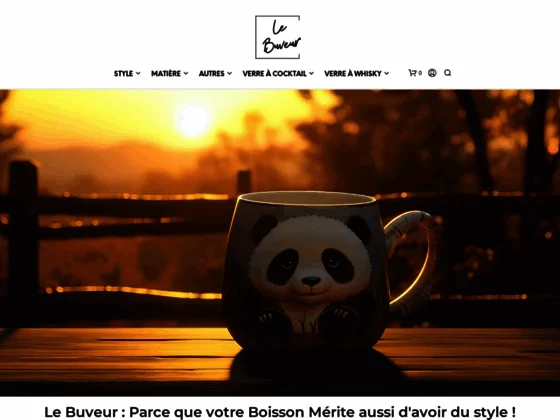 Découvrez Le Buveur : L'Art de Boire avec Style