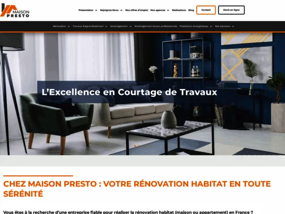 Maison Presto - Expert de la Rénovation et la Décoration