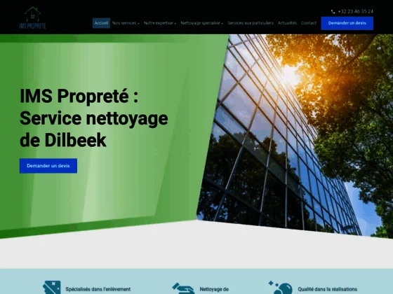 Nettoyage après un sinistre dans le Brabant flamand