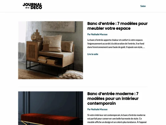 Journal de la Deco