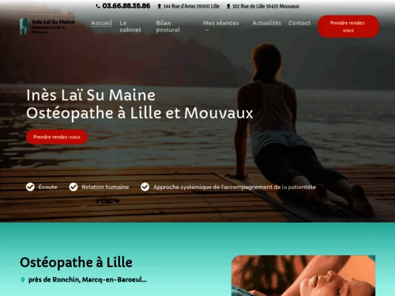 Ostéopathe à Lille