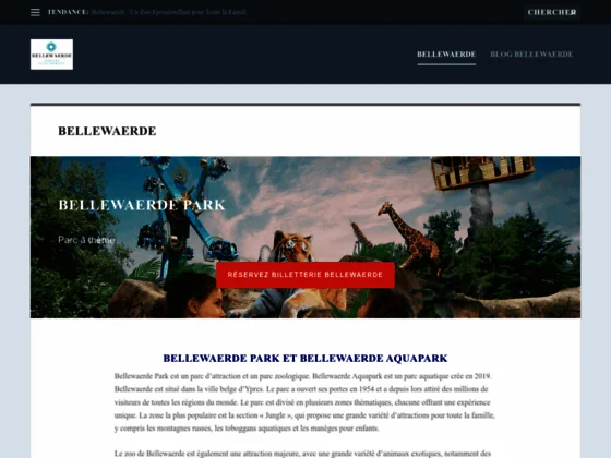 bellewaerde tarif