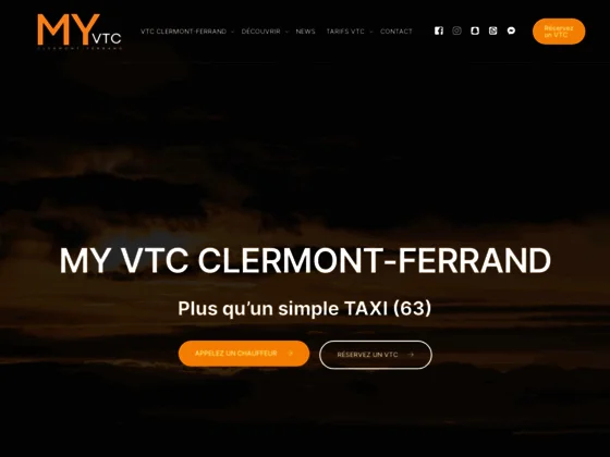 MY VTC Clermont-Ferrand